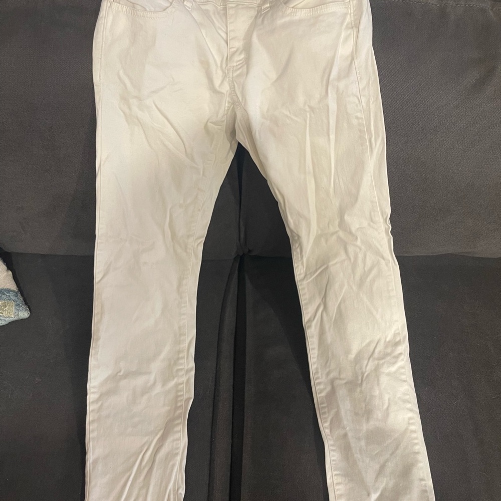 Ann Taylor Cream Petite Jeans